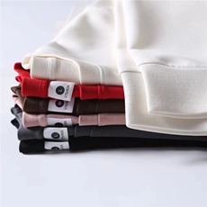 2024年秋冬新款纯色简约卫衣（目前只有黑白两色），女装卫衣/绒衫，宏恒