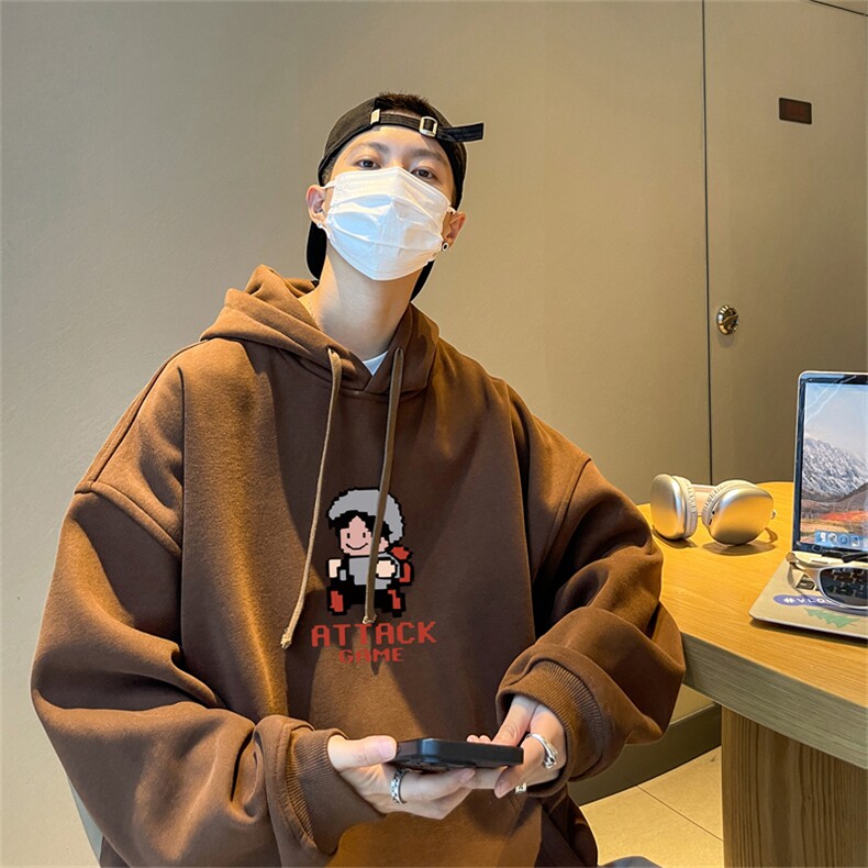 特P32控58！连帽卫衣男帽衫男WYQ24620,男装卫衣,电商B370