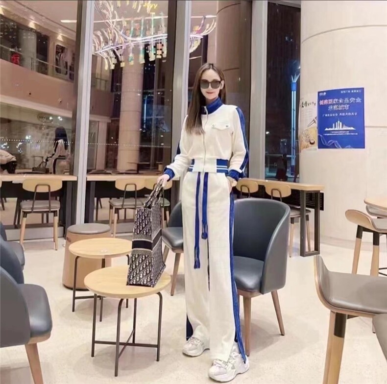 春装新款套装，女装职业装，紫锦百艳