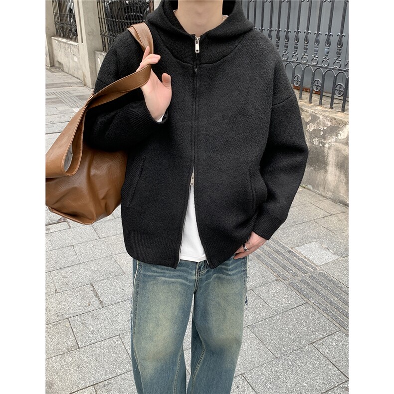 MY05重磅加厚开衫毛衣外套P135，男装针织衫/毛衣，星座702(原615)