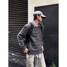 现货DM5332-批65新款开衫毛衣男士翻领针织衫外套，男装针织衫/毛衣，星座603-2