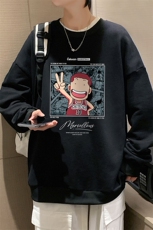 8XL圆领卫衣男超大码胖子肥佬大号长袖t恤S6392-P28，男装卫衣，电商A040