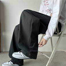 2026春季新款立体裁剪褶皱休闲裤K666111特P38，男装休闲裤，星座210-1