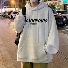 350g华棉潮牌印花连帽卫衣慵懒风宽松oversize外套5167-P43网络图，女装短外套，电商B245