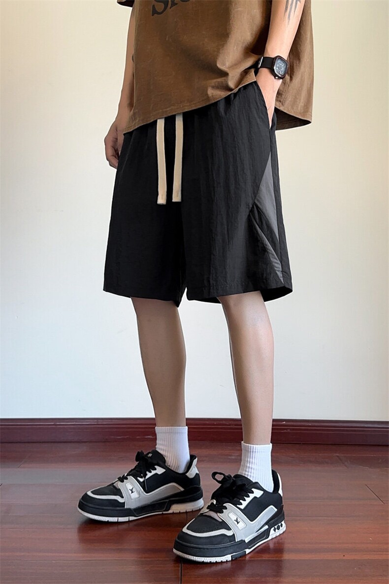 ！2026夏季新款男士冰丝短裤百搭休闲五分裤中裤DK295特P28,男装休闲裤,电商B220
