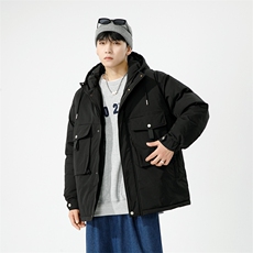 冬季工装棉衣男棉袄外套ins情侣款面包棉服M0719-P110，男装棉衣，星座308B-2