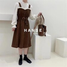 现货冬季连衣裙厚面料，女装连衣裙，雅诺希