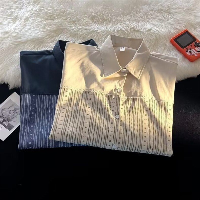 1506/Q3350/P36男装宽松休闲工装衬衫,男装衬衫,星座1506