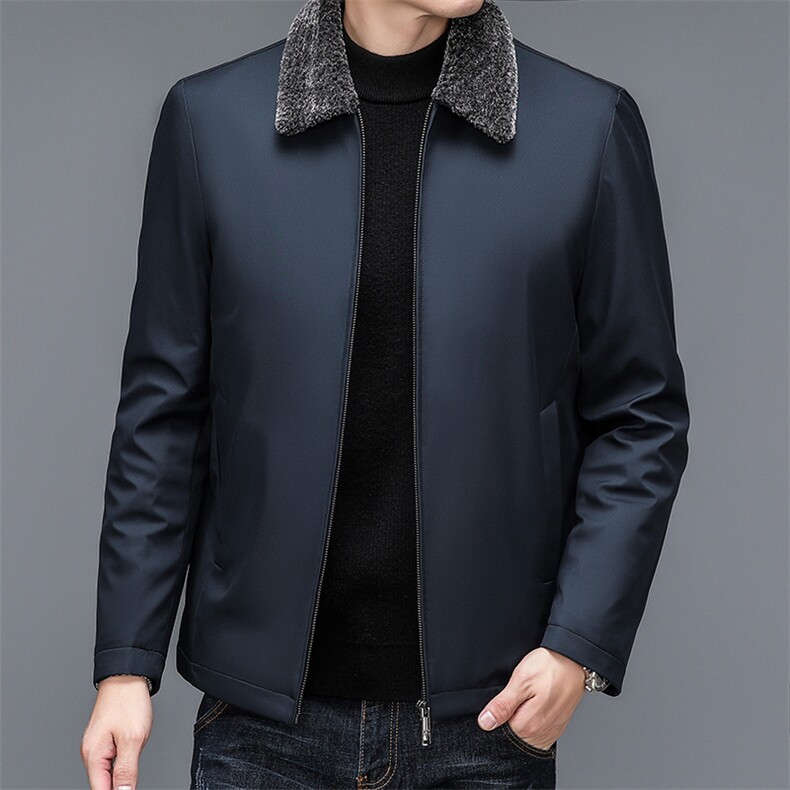 NN9977钱塘2020-3中年男士秋冬新加棉厚款时尚休闲夹克外套P82,男装夹克,钱塘207-3