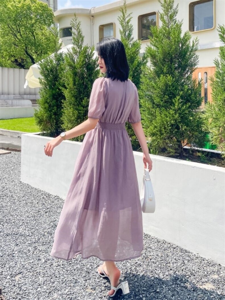 复古风的连衣裙，女装连衣裙，天使公主