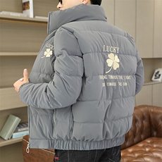 1018-MY922-P93高档冬季男士外套2025新款棉韩版短款棉袄立领刺绣，女装短外套，星座1018