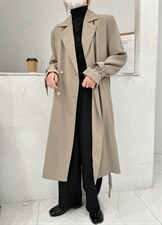 秋季新款长款风衣，女装风衣，歆座 XINZUO