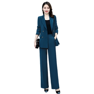小西装职业套装女2025春装新款时尚洋气时髦减龄穿搭一整套两件套图片