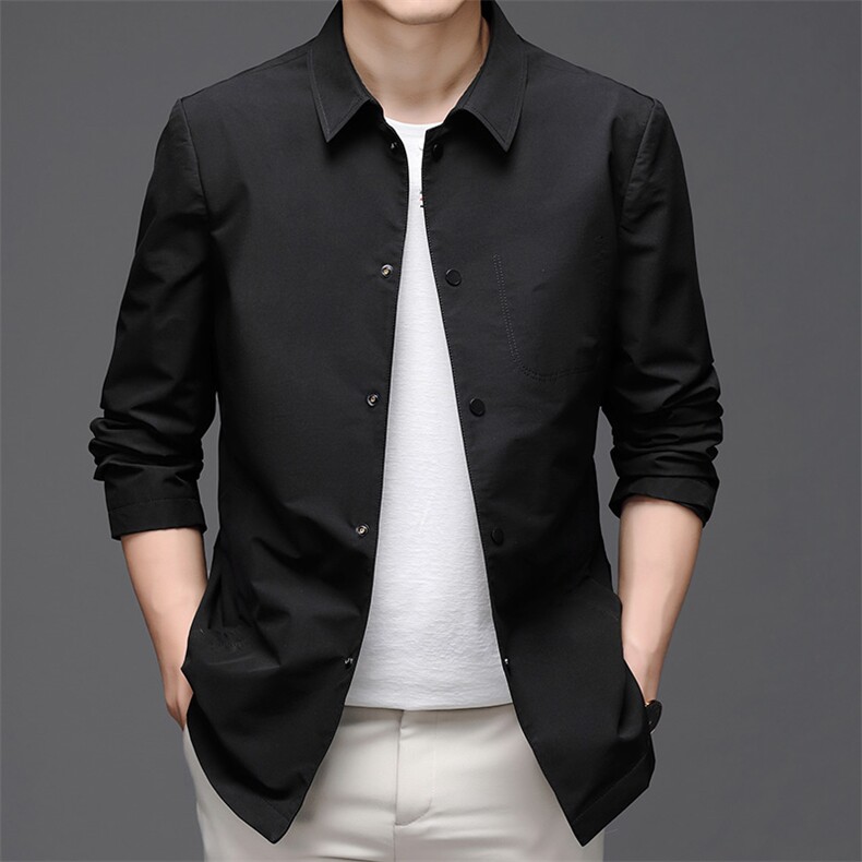 BW8820091钱塘2020-2秋季新款简约百搭时尚休闲中年男士风衣P142，男装风衣，钱塘207-2