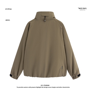 平铺~新标90白鸭绒日系多口袋立领羽绒服外套 E102/P268图片