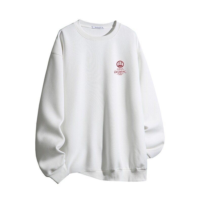 得物供货、复合重磅420克现货圆领卫衣宽松HD019-1-HMY561-P35,男装卫衣,电商019-1