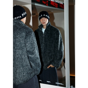 秋冬夹克cleanfit美式外套长毛呢夹克海马毛1016-1JK82 P118 K149图片