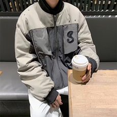 美式重磅刺绣飞行员夹克男女vibe风春季薄款宽松工装外套潮J8825，男装夹克，星座1116A-1（原606A）