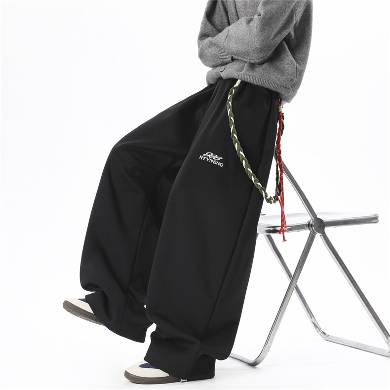 【现货】9070加厚-特P50-控98冬季加厚休闲裤400克重磅运动卫裤,男装休闲裤,电商B335