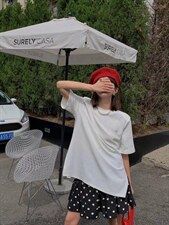 夏季新品时尚短袖现货两色，其它，春天