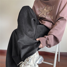 抖音品质秋冬保暖灯芯绒压褶宽松休闲伞兵裤B315-K872-p55控78，男装休闲裤，电商B315