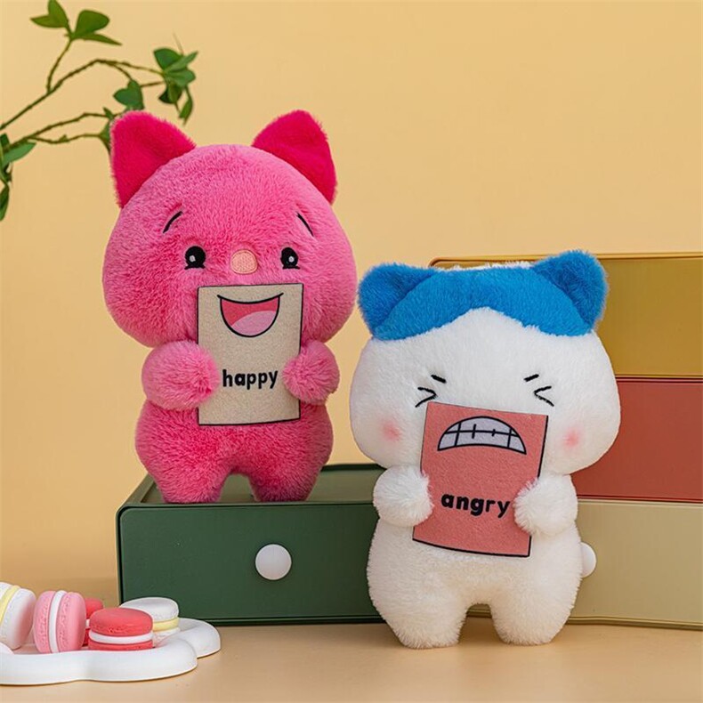 卡片动物（百个起售），童话毛绒