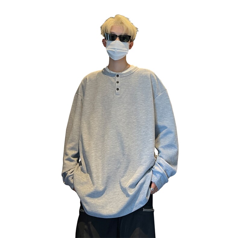 亨利领长袖T恤男XH84-特p20,男装T恤,电商B367