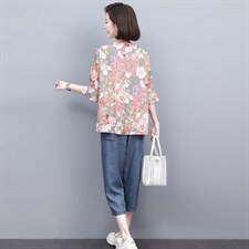 2023夏季新款时尚气质宽松显瘦休闲舒适潮流套装，女装连衣裙，独衣靓