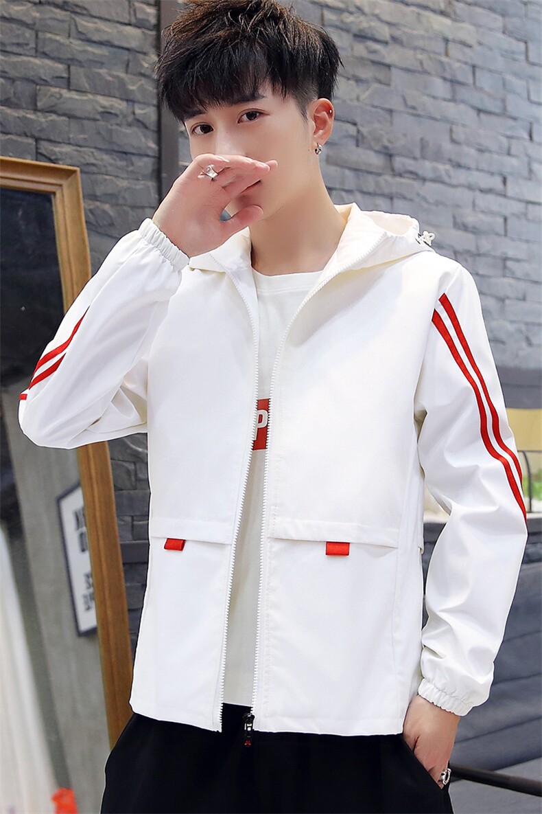 夹克男春秋季青年韩版连帽休闲百搭夹克外套电商A158-JK0906-P60,男装夹克,星座310B-3