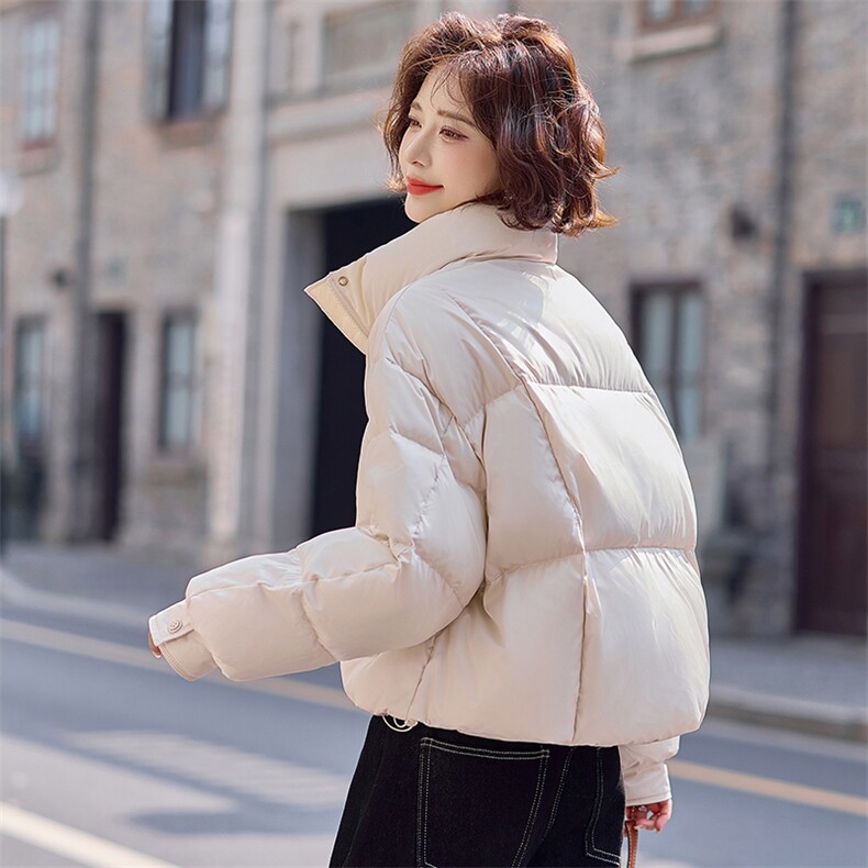 90白鸭绒羽绒服女短款2025冬季新款女装气质休闲保暖外套潮！现货,女装羽绒服,慧尚依恋
