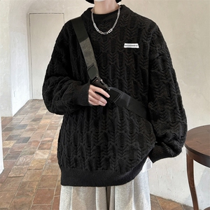 cityboy！贴标毛衣男士加厚麻花线衣男针织衫男XH05-P60图片