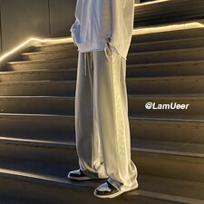 D232-CF01-P5068拼色男女休闲裤，男装休闲裤，电商D232A