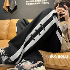 XZ616新款夏秋衔接华夫格拼接贴标休闲裤TY366P45控58，男装休闲裤，星座512A（原616）