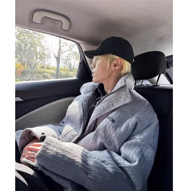 棉衣男款冬季加厚美式高街vibe面包服外套设计感情侣棉服M400-p88图片
