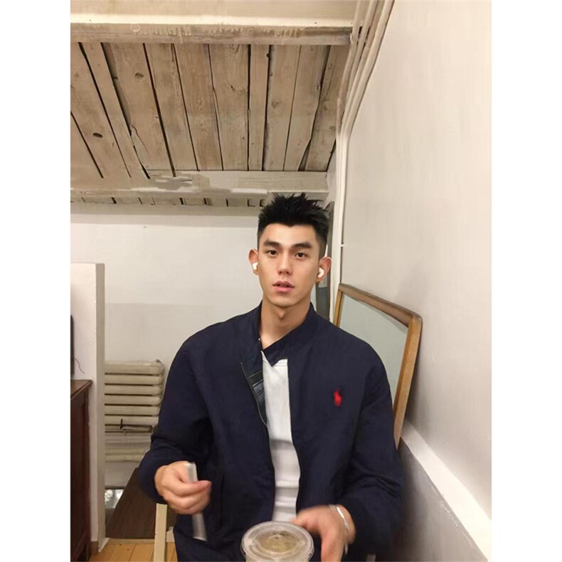订单已下~早秋新款修身翻领小马刺绣防水情侣夹克外套JK90-P65,男装夹克,星座1004-3