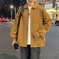 2025春季新款水洗棉夹克男青少年学生潮流外套，男装夹克，星座1206（原A206）