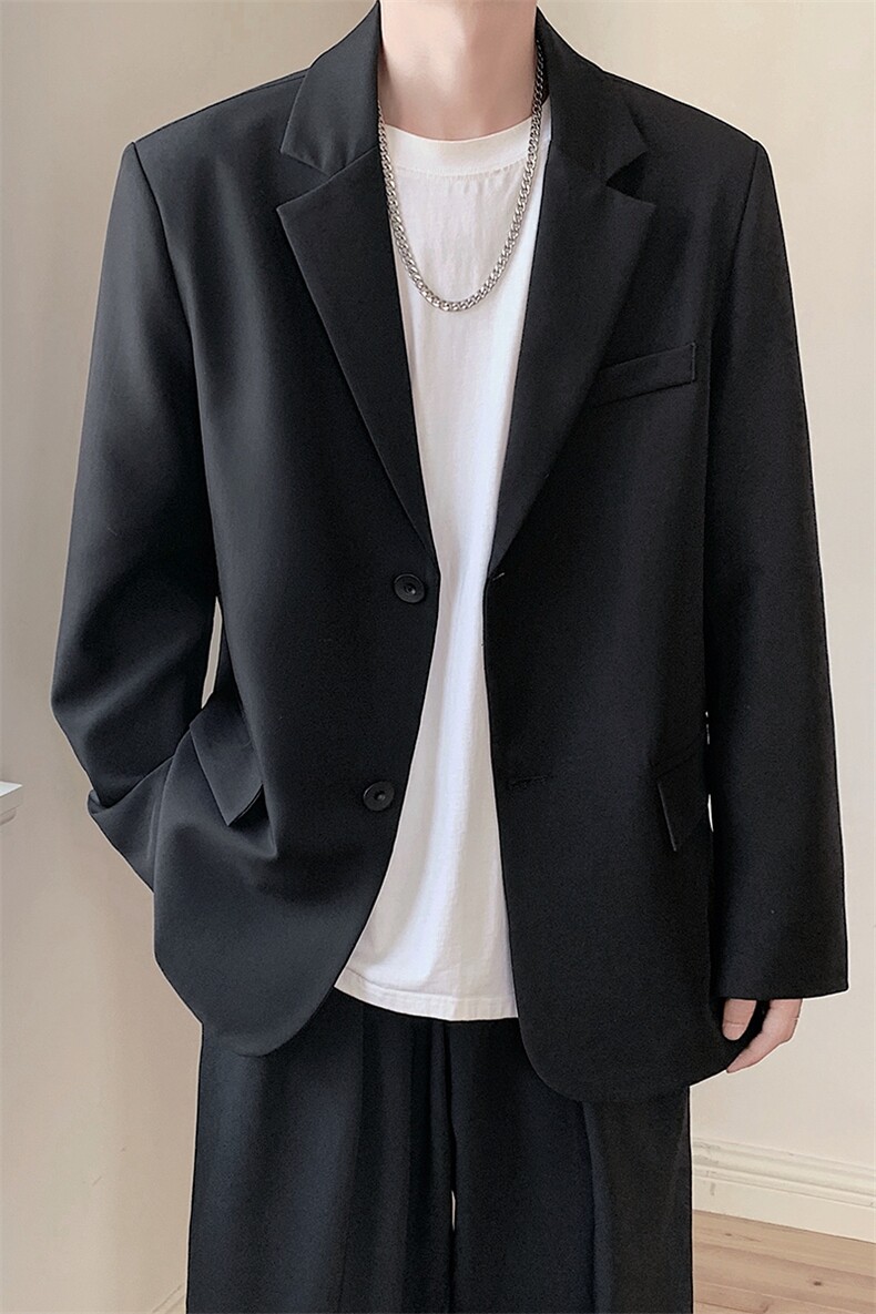 秋季新款Q2478-TP70108港风雅痞风西装外套男休闲西服,男装西服套装,电商A102