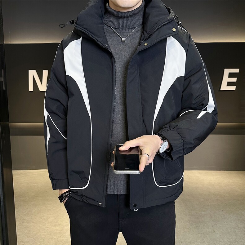 标50白鸭绒户外冲锋衣男装羽绒服撞色外套C317-Y2585-P205,男装夹克,电商C317