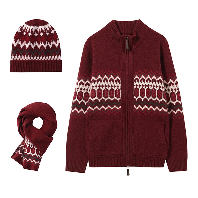 山衫秋冬长袖商务休闲宽松针织开衫男装，男装羊绒开衫，鼎坤羊绒