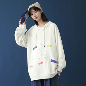 7XL-M2023秋季新款慵懒连帽卫衣男女无性别中性风上衣加肥加大码,男装卫衣,钱塘717(原712)