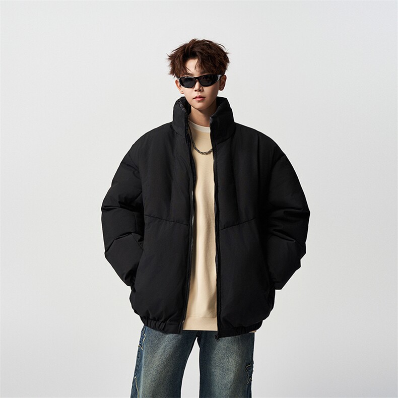 有长图冬季新款时尚羽绒棉衣服男潮宽松立领棉袄外套MF00828/P100,男装棉衣,电商B316