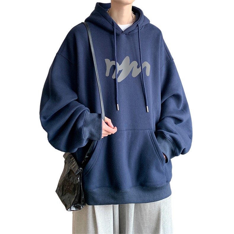 ！连帽圆领卫衣男装港风帽衫男LM127-P35,男装卫衣,电商B367