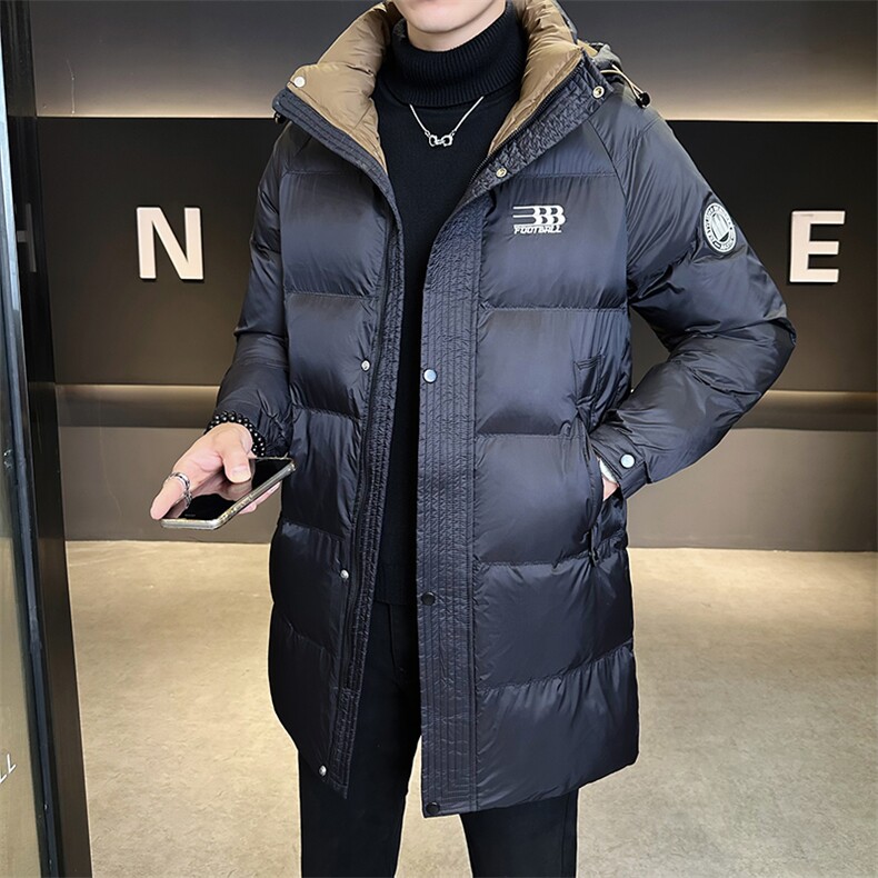 L-4XL非标冬季新款中长款羽绒服男Y9916-P195,男装羽绒服,电商B321-1
