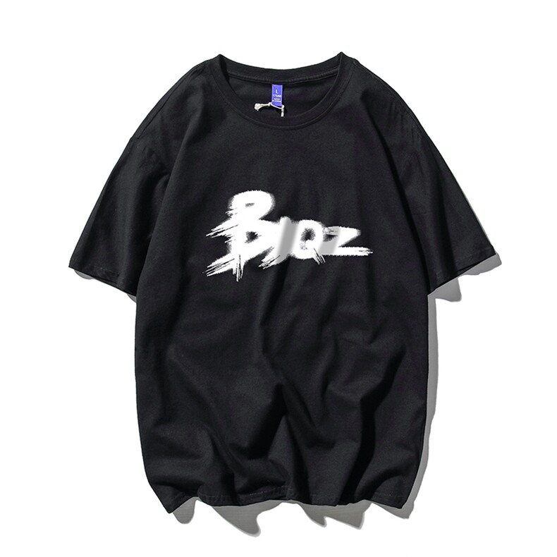 T恤潮流圆领男港风印花2023新款白底平铺时尚DS-B299-ZY1211P25,男装T恤,电商A061-1