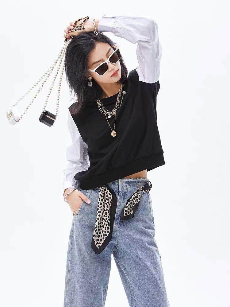 秋装新款外套、衬衫连衣裙，女装衬衫，花海QY