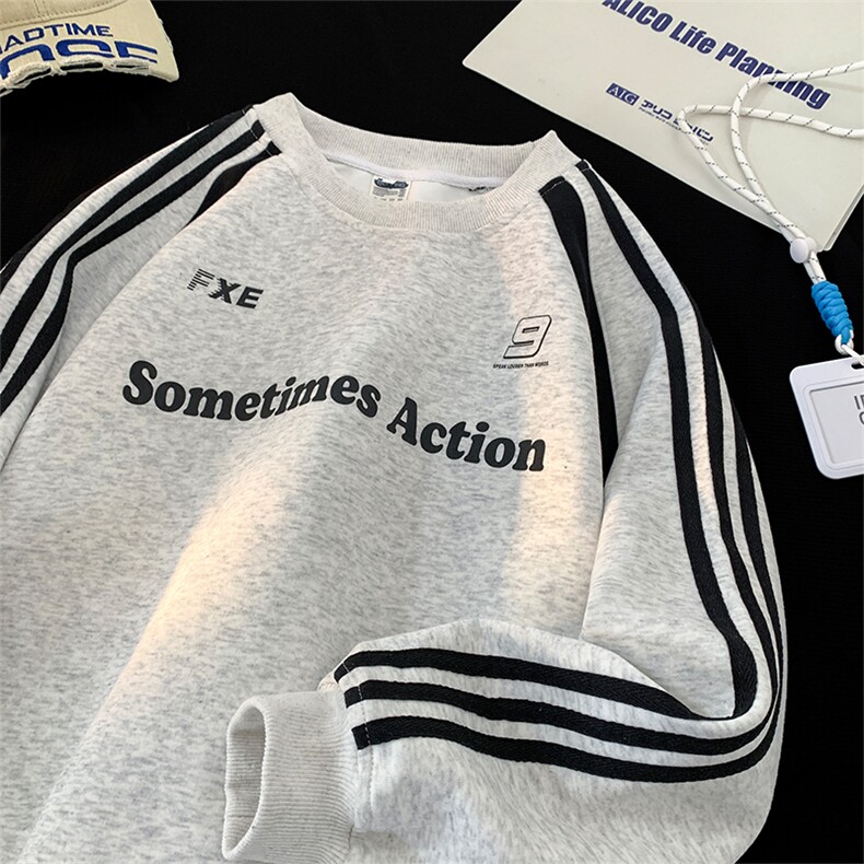 360g重磅拼接撞色圆领卫衣男M-3XLFSW700P50控78，男装卫衣，电商B219B