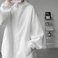 连帽夹克男大码胖子棒球服上衣外套JK65354-P45，男装夹克，电商A040