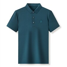 POLO衫男士短袖t恤翻领2023夏季新款潮牌休闲商务男装上衣，男装T恤，电商B212（原钱塘6029）