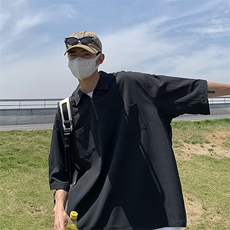 T328-P30夏季新款宽松polo短袖，男装T恤，星座1501-1