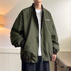 Wt010-P60美式复古拼接飞行员BF夹克棒球服，男装夹克，星座1501-1